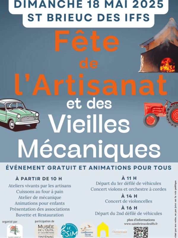 Fête de l'artisanat et des vieilles mécaniques à Saint-Brieuc-des-Iffs
