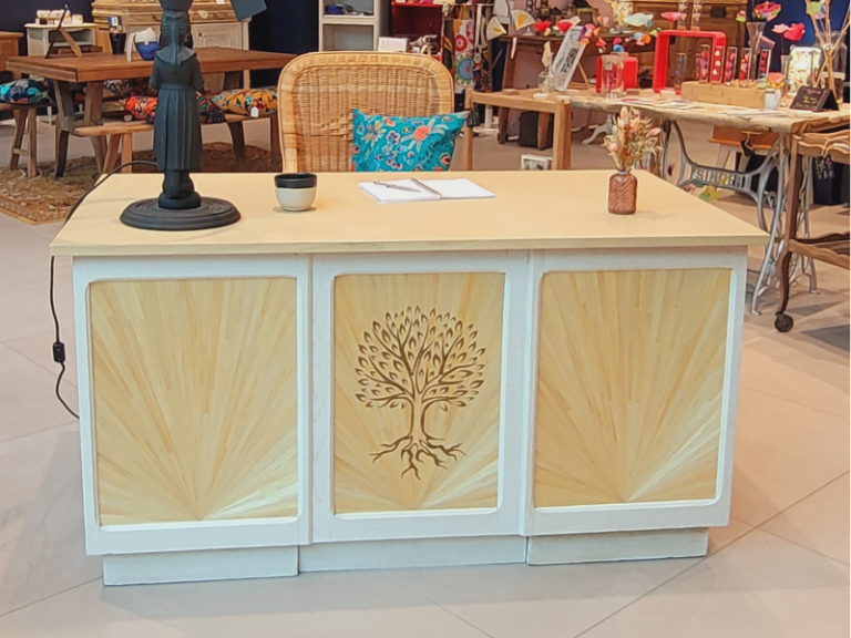 Bureau Arbre de Vie - Les Marqueteries de Nath